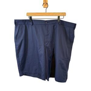 Pebble Beach Shorts Mens Size 44 Blue Casual Golf Flat Front Chino Sportswear